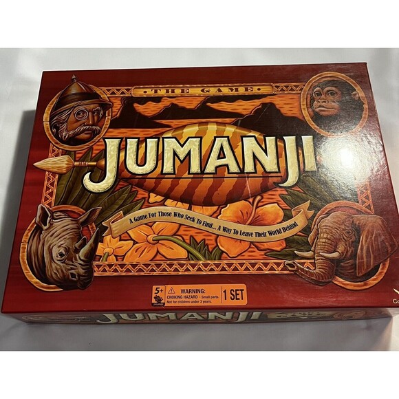 2017 Jumanji Board Game by Cardinal Complete - Picture 1 of 13